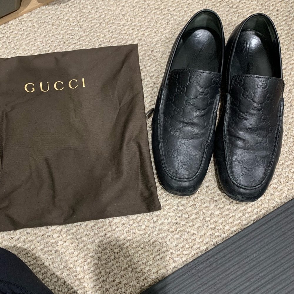 Gucci Black Loafers